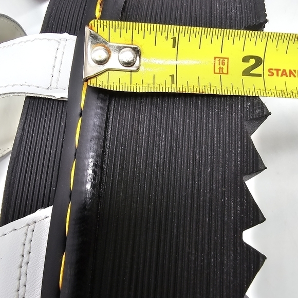 Dr Martens Blaire Quad Women's Size 9 Sandals White Hydro Leather - Picture 6 of 10